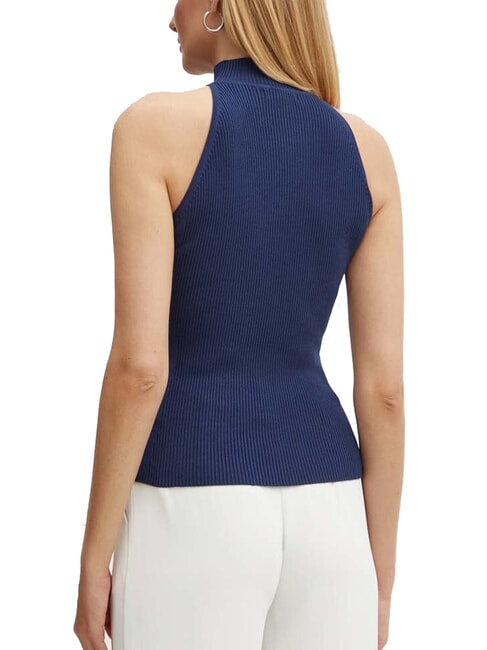 BLAIR Débardeur dos nu magicien bleu - T-shirt