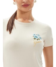 GUESS FLOWERS T-shirt extensible fard à joues vanille - T-shirt - 3
