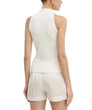 GUESS BLAIR D&eacute;bardeur dos nu cremwhi - T-shirt - 2