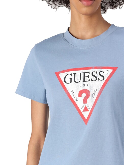 CLASSIC FIT LOGO T-shirt avec logo ruban bleu - T-shirt