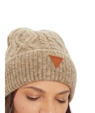 GUESS KNITTED Chapeau tressé avec revers - Bonnets