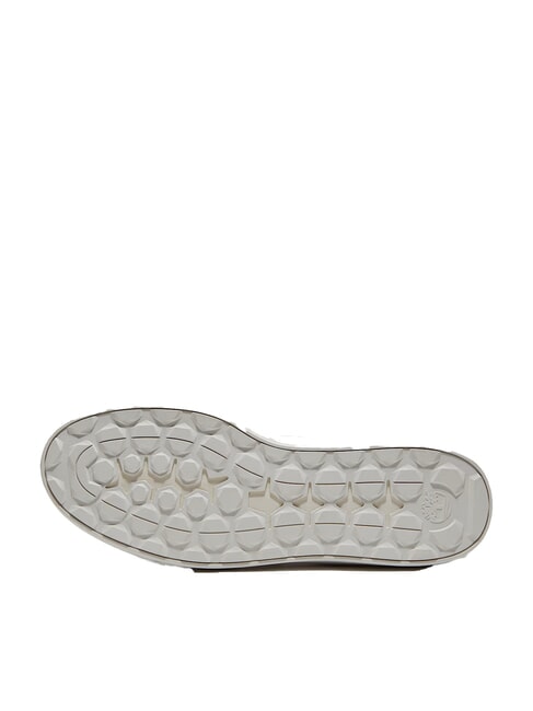 EMERSON STREET  Baskets en cuir blanc pleine fleur - Chaussures Homme