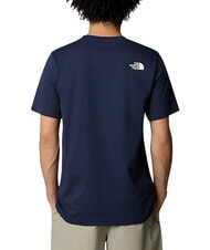 THE NORTH FACE EASY T-shirt à logo imprimé marine du sommet - T-shirt - 2