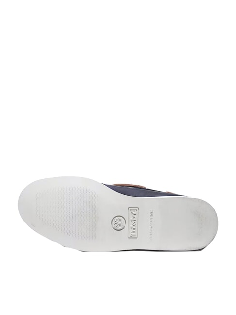 CLASSIC BOAT  Chaussures bateau en cuir bleu - Chaussures Homme