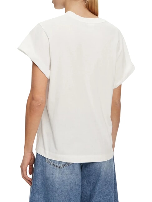 TORCETTI T-shirt imprim&eacute; blanc-blanc comme neige - T-shirt