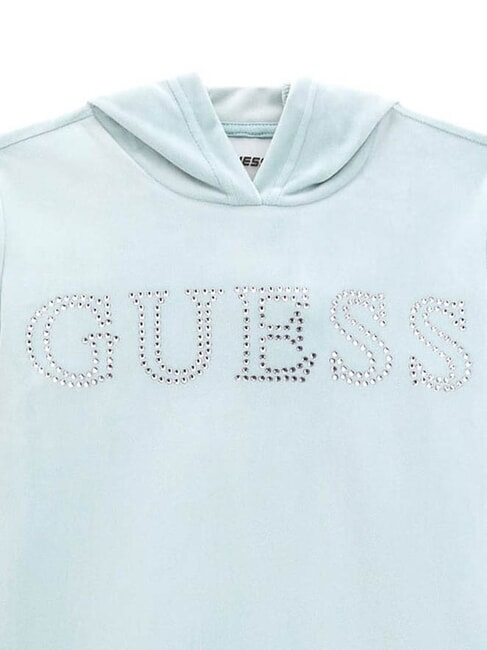 MINI ME Sweat-shirt en chenille avec logo en strass brume d'écume de mer - Bébé Sweat