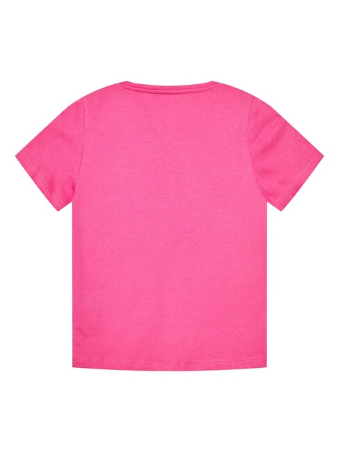 KIDS T-shirt avec logo triangulaire voyage rose - Tee-shirt enfant