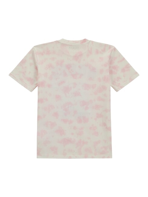 KIDS T-shirt à motifs imprimés teinture rose - Tee-shirt enfant