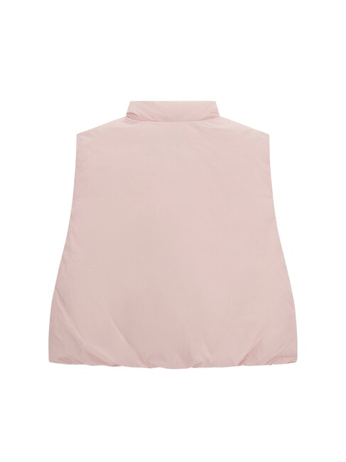 KIDS Gilet léger en nylon rembourré pouf rose - Bébé Vestes