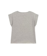 GUESS CORE KIDS T-shirt court avec imprimé gris chiné clair m - Tee-shirt enfant - 2