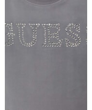 GUESS MINI ME T-shirt court avec logo en strass fumée lilas - Tee-shirt enfant - 3