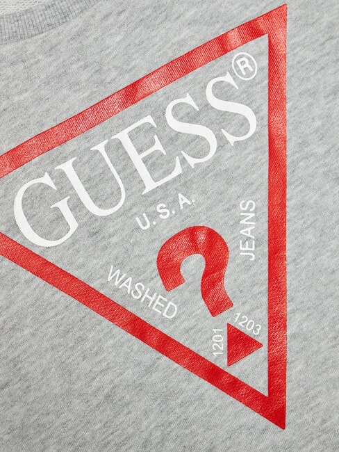 CORE KIDS Sweat-shirt à manches longues avec logo imprimé gris chiné clair - Bébé Sweat