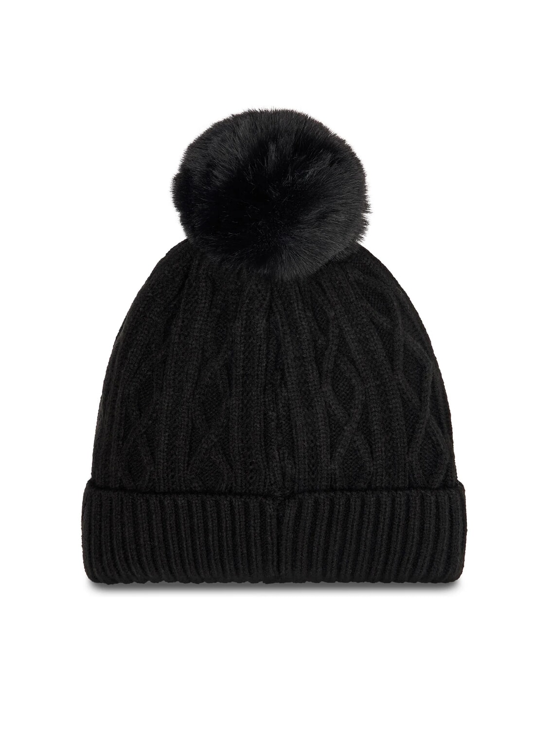 Guess Kids Bonnet Tressé Avec Pompon Jetbla Achetez À Prix Outlet!