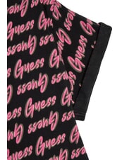 GUESS KIDS T-shirt avec logo imprimé sur toute la surface aop devine noir - Tee-shirt enfant - 3