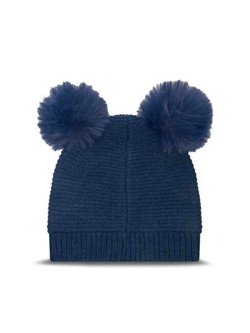 KIDS Ensemble bonnet et écharpe bleu secret - Chapeau de bébé