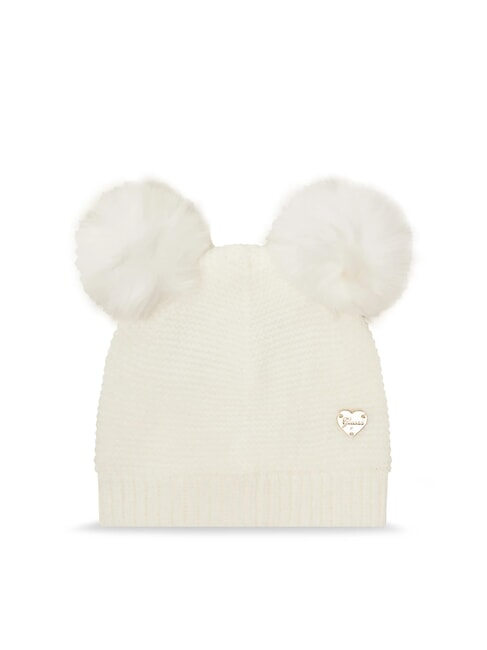KIDS Ensemble bonnet et écharpe cremwhi - Chapeau de bébé