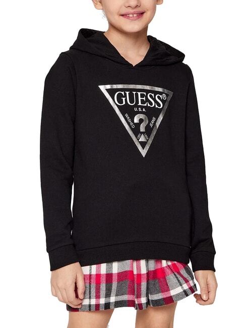 CORE KIDS Sweat à capuche avec imprimé noir de jais avec givre g - Bébé Sweat