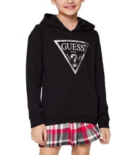 GUESS CORE KIDS Sweat à capuche avec imprimé noir de jais avec givre g - Bébé Sweat - 4