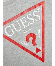 GUESS CORE KIDS Sweat-shirt ras du cou avec logo triangulaire gris chin&eacute; clair - B&eacute;b&eacute; Sweat - 3