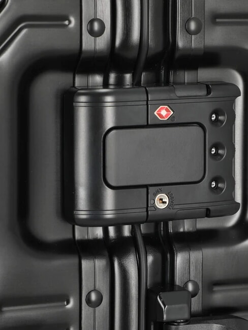 SHOGUN CLASSIC  Valise &agrave; roulettes &agrave; main noir - Valises cabine