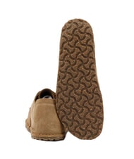 BIRKENSTOCK UTTI LACE N Chaussures en cuir suédé gris taupe - Chaussures Homme - 4