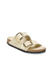 BIRKENSTOCK ARIZONA BIG BUCKLE  Sandales en cuir &eacute;cru brillant - Chaussures Femme - 2