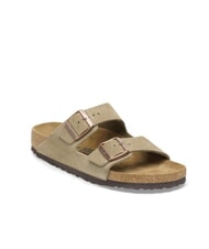 BIRKENSTOCK ARIZONA Chausson sandale à boucles taupe - Chaussures unisexe - 3