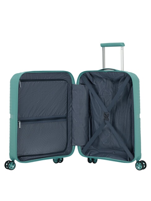 AIRCONIC Chariot à bagages à main, support PC 15,6 " turquoise poussiéreux - Valises cabine
