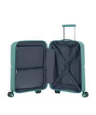 AMERICAN TOURISTER AIRCONIC Chariot à bagages à main, support PC 15,6 " turquoise poussiéreux - Valises cabine - 2