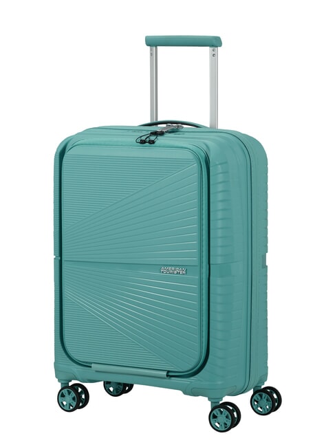 AIRCONIC Chariot à bagages à main, support PC 15,6 " turquoise poussiéreux - Valises cabine