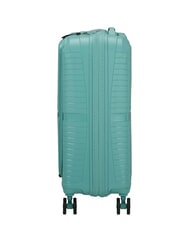 AMERICAN TOURISTER AIRCONIC Chariot à bagages à main, support PC 15,6 " turquoise poussiéreux - Valises cabine - 4