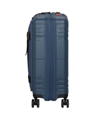 AMERICAN TOURISTER HELLO CABIN Valise à roulettes extensible bleu marine/orange - Valises cabine - 4