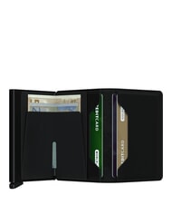 SECRID MATTE Portefeuille fin en cuir noir - Portefeuilles Homme - 2