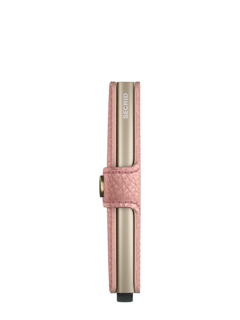PEBBLE  Portefeuille en cuir martel&eacute; rose - Portefeuilles Femme