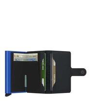 SECRID MATTE  Portefeuille avec porte-cartes bloquant les RFID noir et bleu - Portefeuilles Homme - 2
