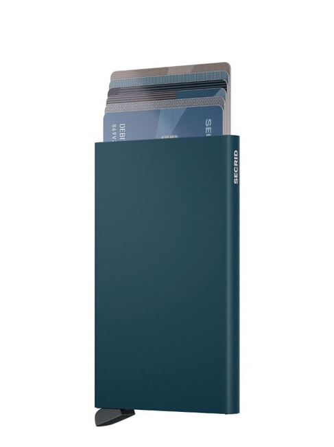 CARDPROTECTOR  Porte-cartes avec blocage RFID sarcelle - Portefeuilles Homme