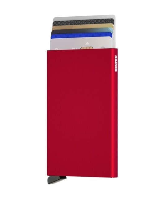 CARDPROTECTOR  Porte-cartes avec blocage RFID rouge - Portefeuilles Homme