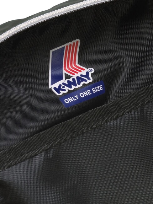 ERLOY Sac en nylon avec poche vert noirâtre - Sacs en Bandoulières pour Homme