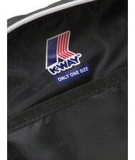 KWAY ERLOY Sac en nylon avec poche vert noirâtre - Sacs en Bandoulières pour Homme - 3