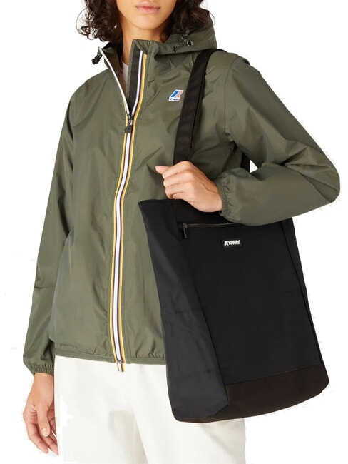 ELLIANT Sac de courses avec poche noir aussi - Sacs pour Femme