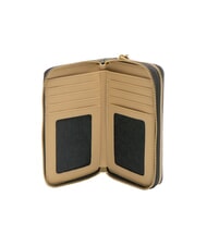 GATTINONI PLANETARIUM Grand portefeuille à double zip classique/beige - Portefeuilles Femme - 2