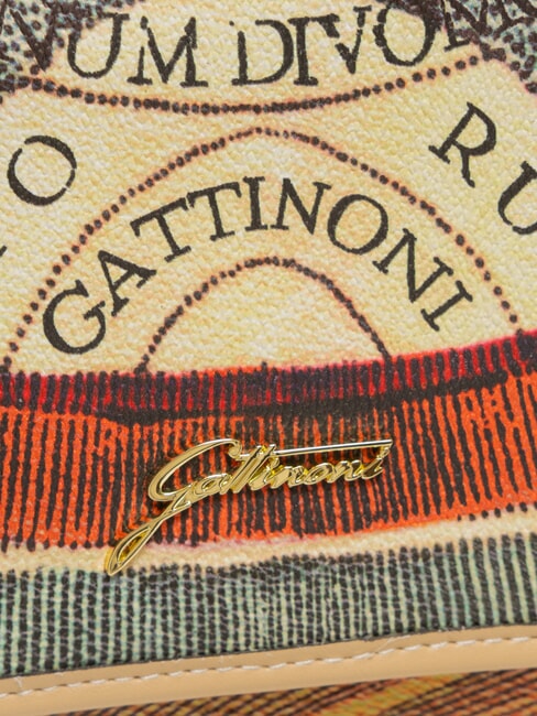 PLANETARIUM Sac transformable avec rabat classique/beige - Sacs pour Femme