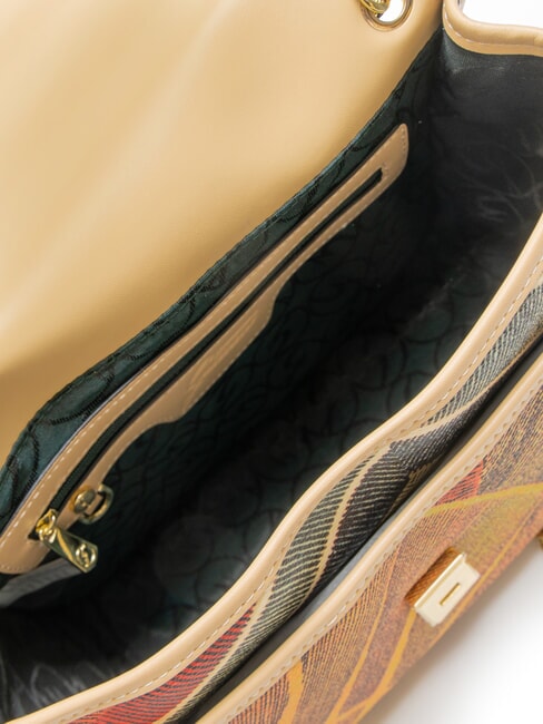 PLANETARIUM Sac transformable avec rabat classique/beige - Sacs pour Femme