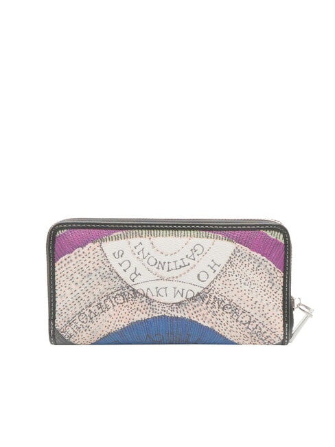 PLANETARIUM Grand portefeuille zippé nuit/noir - Portefeuilles Femme