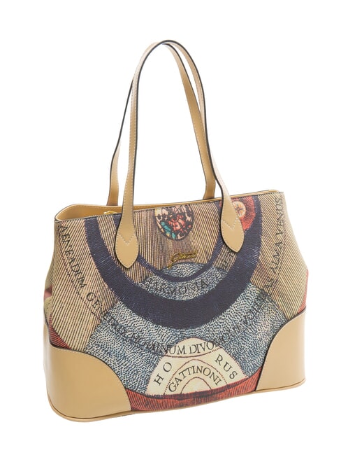 PLANETARIUM Sac à bandoulière de taille moyenne classique/beige - Sacs pour Femme