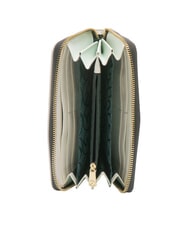 GATTINONI PLANETARIUM Grand portefeuille zippé lune/blanc - Portefeuilles Femme - 2