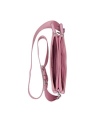 RALPH LAUREN LANDYN Sac bandoulière plat en nylon roses mauves - Sacs pour Femme - 5