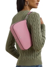 RALPH LAUREN DANNI Sac à bandoulière, avec bandoulière, en cuir roses mauves46 - Sacs pour Femme - 6