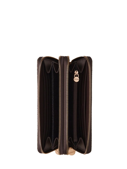 CLASSICA Portefeuille zipp&eacute; OP / NATUREL / NOIR - Portefeuilles Femme