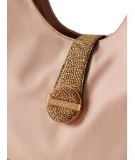 BORBONESE ECLIPSE Hobo Sac à bandoulière sable/naturel op - Sacs pour Femme - 4